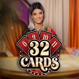 Live Casino logo of 32 Cards from Ezugi at Quick Casino