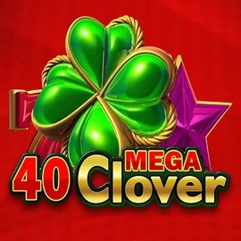 Logo of 40 Mega Clover from Amusnet Interactive at Quick Casino