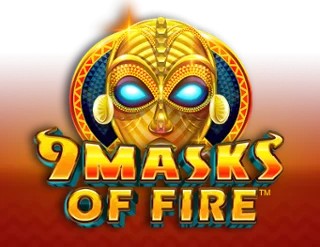 Logo of 9 Masks of Fire from Gameburger Studios at Quick Casino