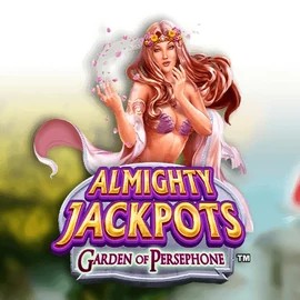 Official Jackpots logo: Almighty Jackpots: Garden of Persephone by Novomatic at Quick Casino
