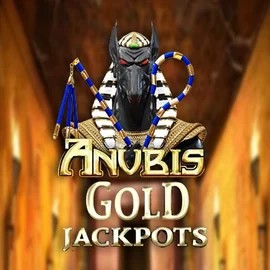 Anubis Gold Jackpots logo by Inspired Gaming at Quick Casino