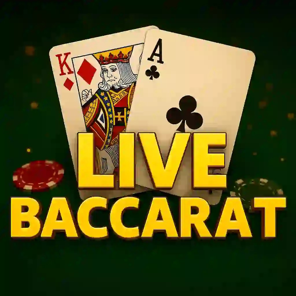 Live Baccarat game by Evolution – logo hosted on Quick Casino