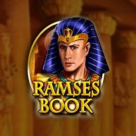 Ramses Book Deluxe slot logo by Gamomat at Quick CasinoRamses Book Deluxe