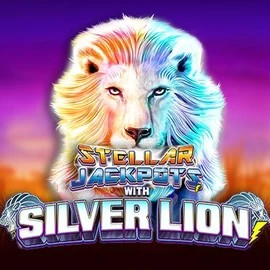 Stellar Jackpots with Silver Lion logo by Lightning Box Game at Quick CasinoStellar Jackpots with Silver Lion